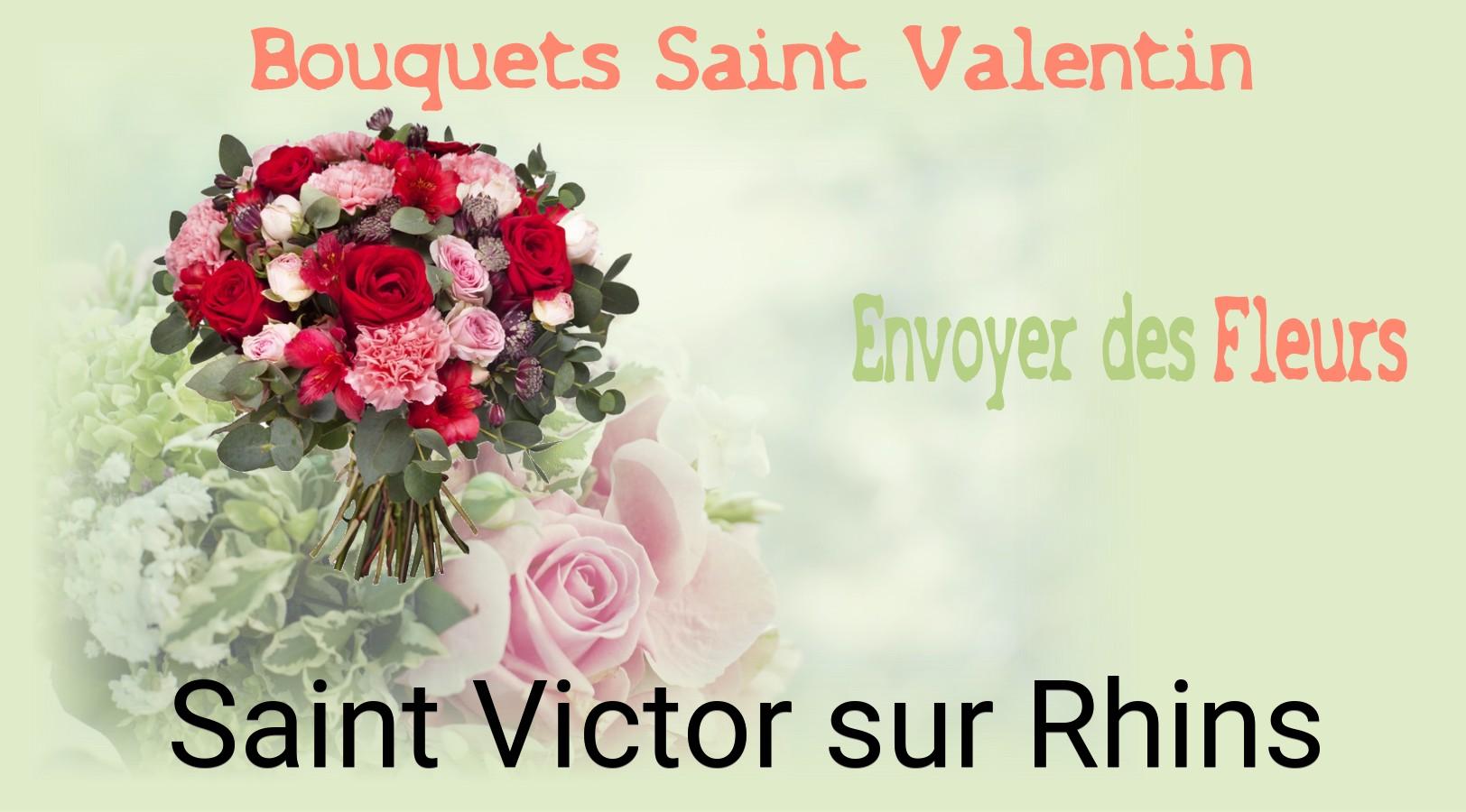 Roses de Saint-Valentin livrées à Saint-Victor-sur-Rhins